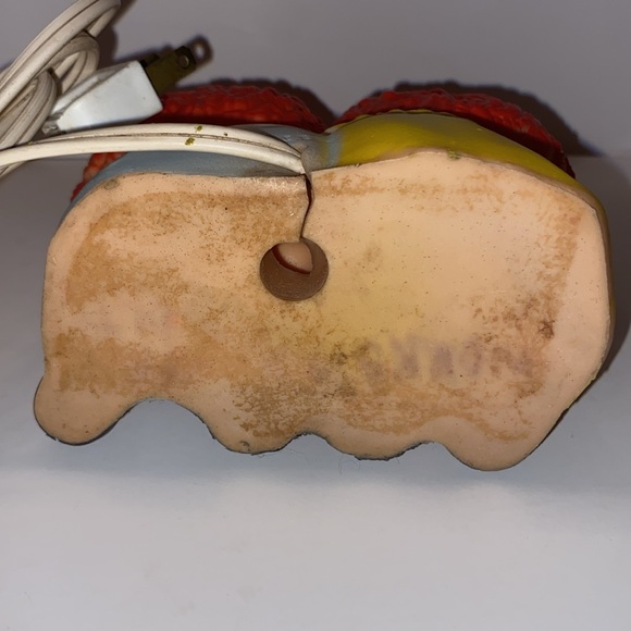 Vintage 1969 Raggedy Ann & Andy, Table Top Night Light, in Working Condition - Picture 5 of 10